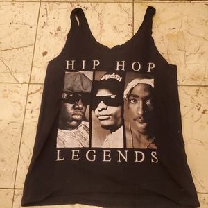 Hip hop tank top